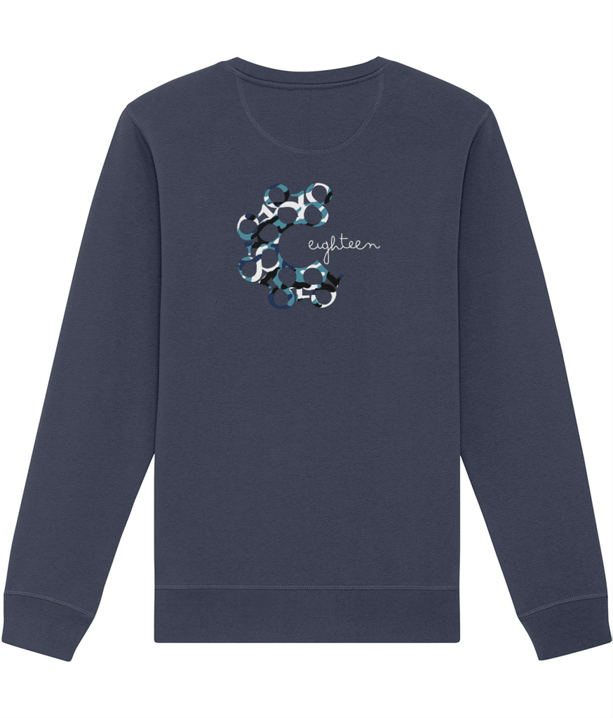 Sweatshirt met camouflageprint