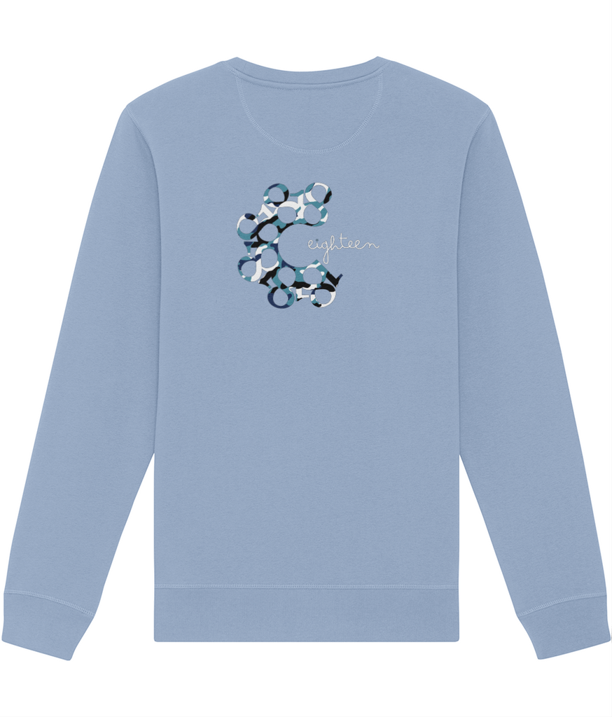 Sweatshirt met camouflageprint