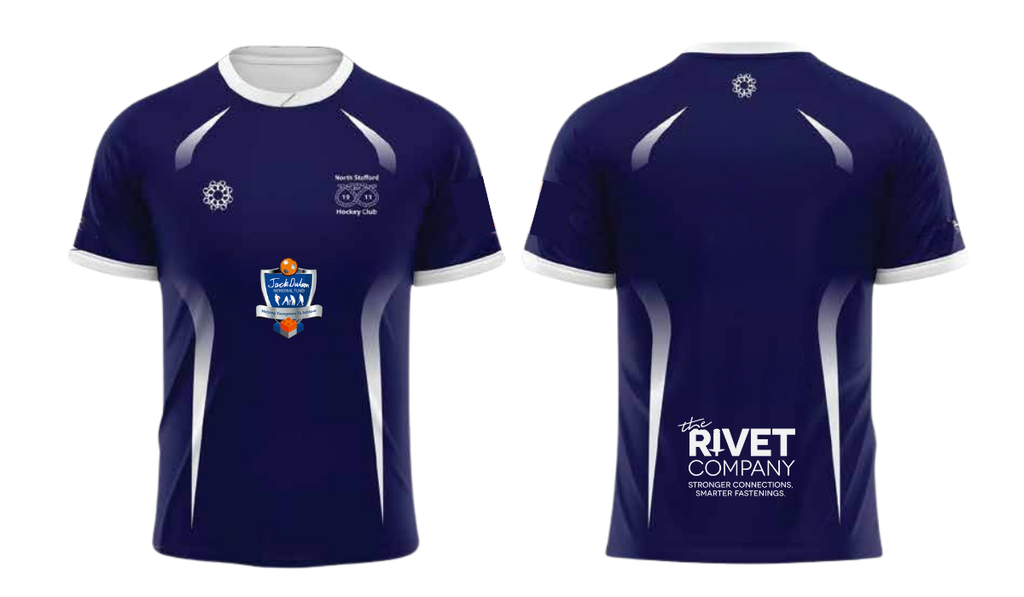 NSHC Junior Unisex Navy Club Performance Shirt