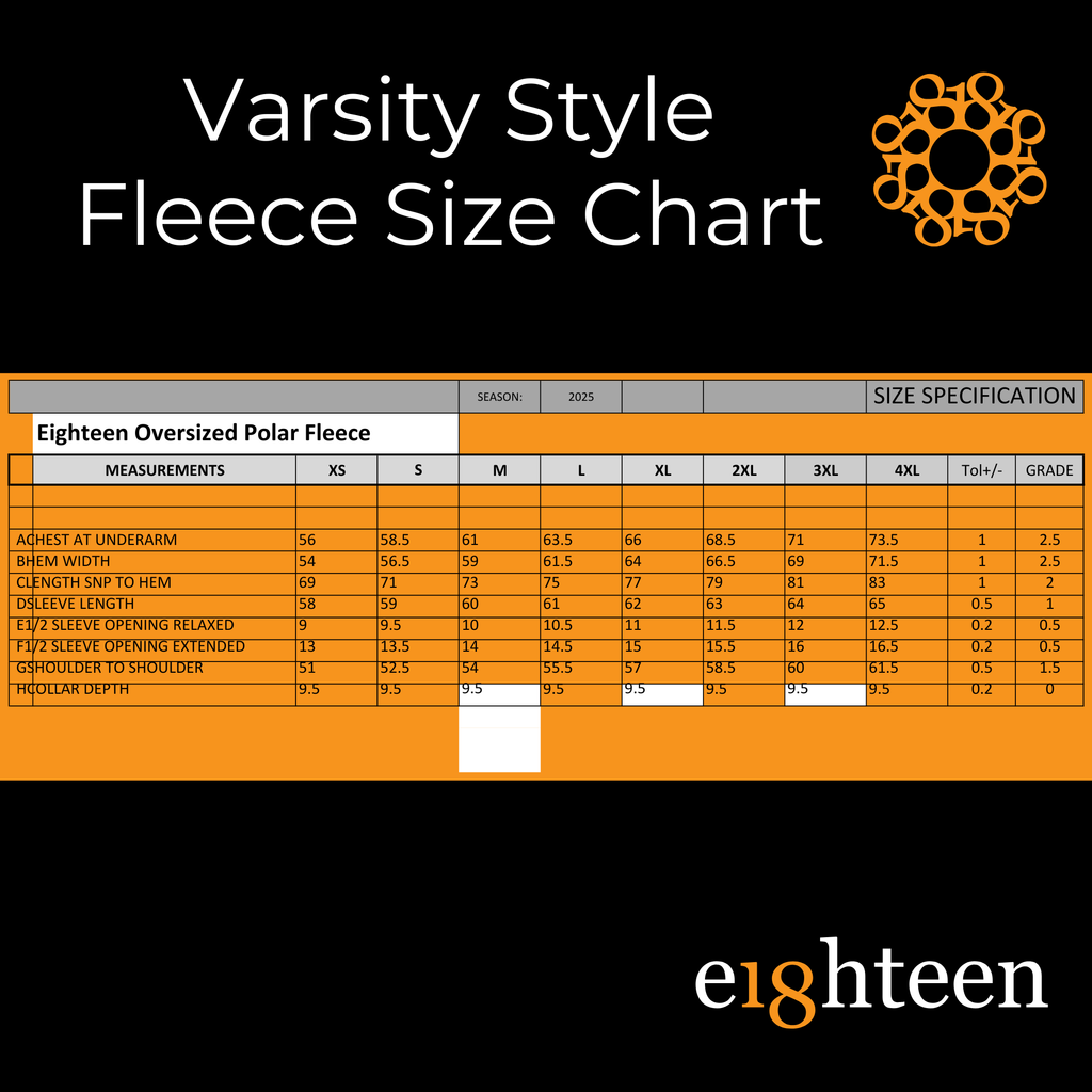 Timperley Club UNISEX Varsity Fleece