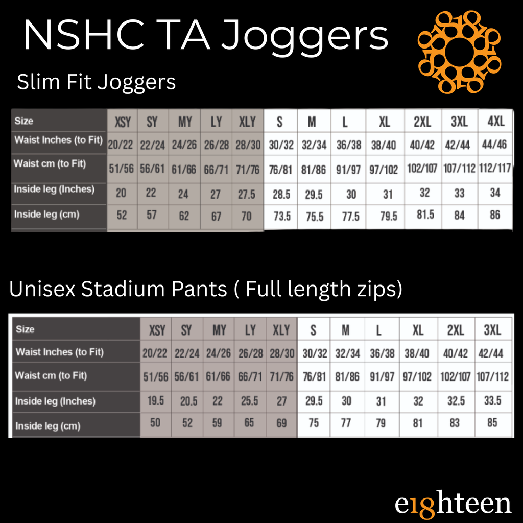 NSHC TA Branded Unisex Stadium Pants