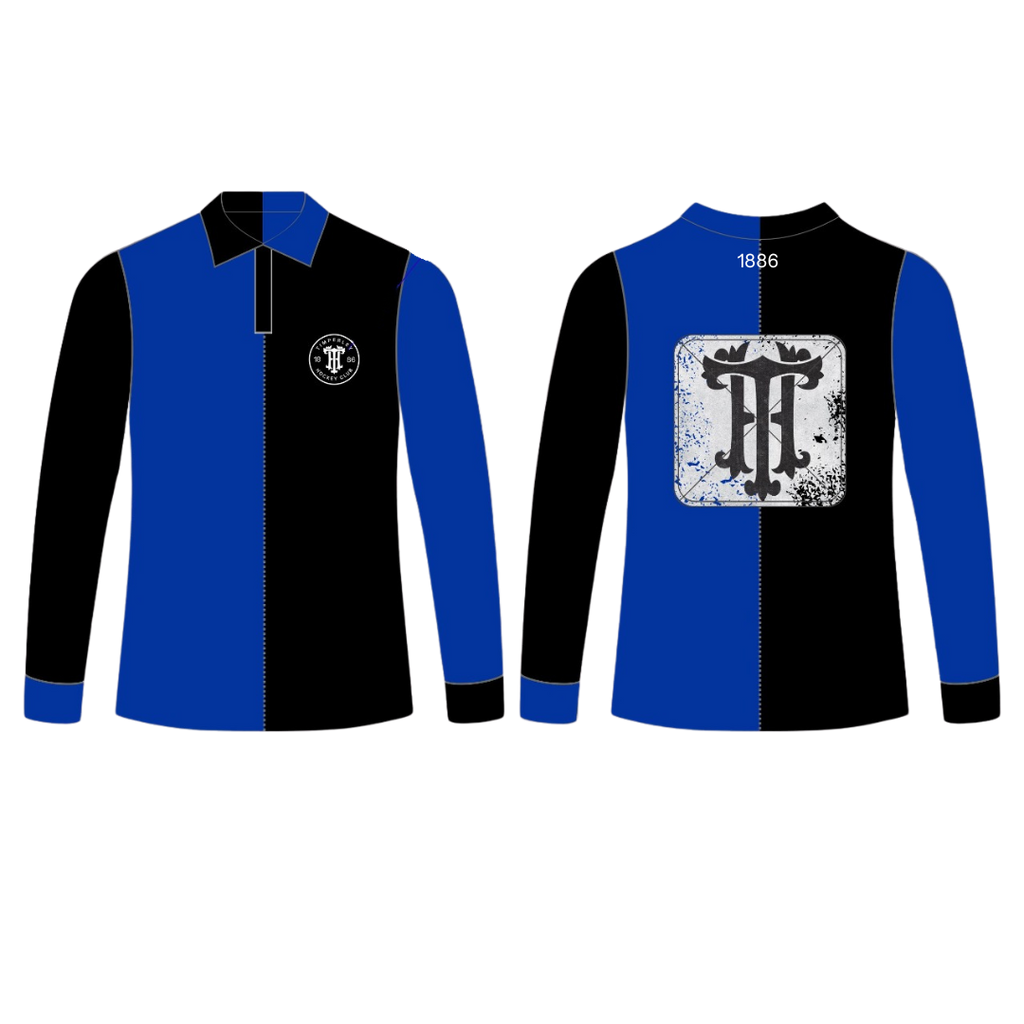 Timperley Unisex Distressed Heritage Rugby Style Shirt