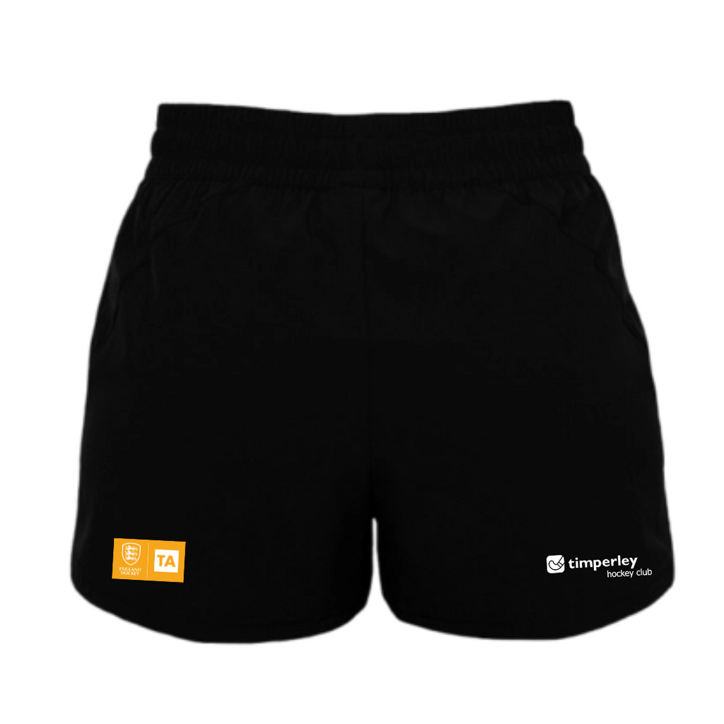 Timperley TA Branded Womens BLACK Shorts