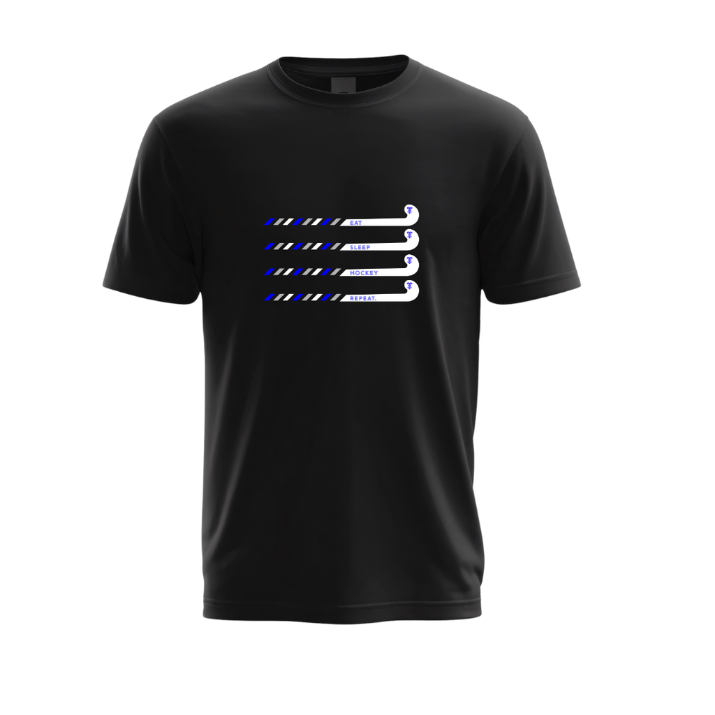 THC EAT SLEEP HOCKEY REPEAT Unisex Junior Off Pitch Tee