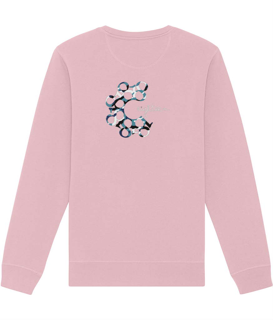 Sweatshirt met camouflageprint