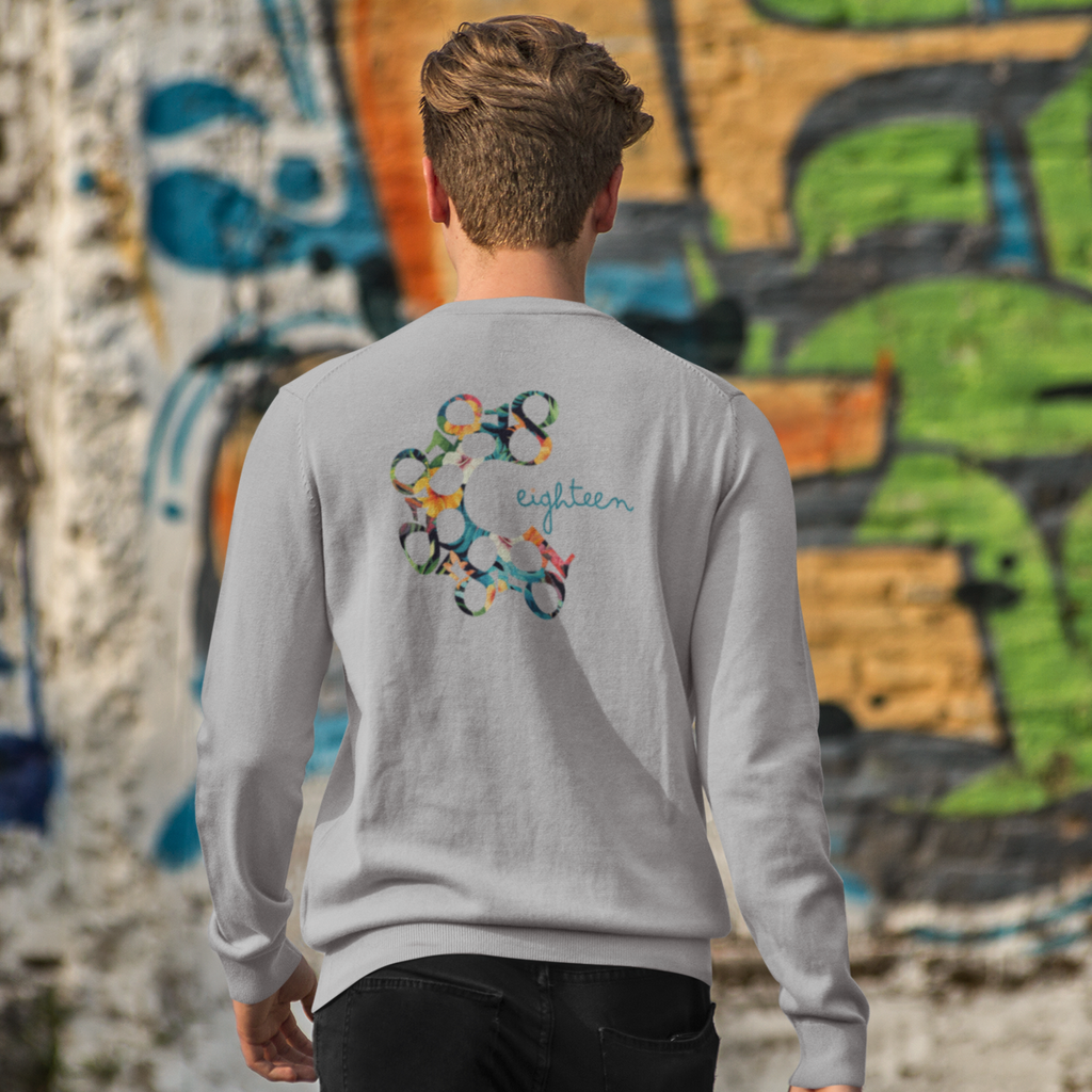 Bloemen pastelkleurig sweatshirt