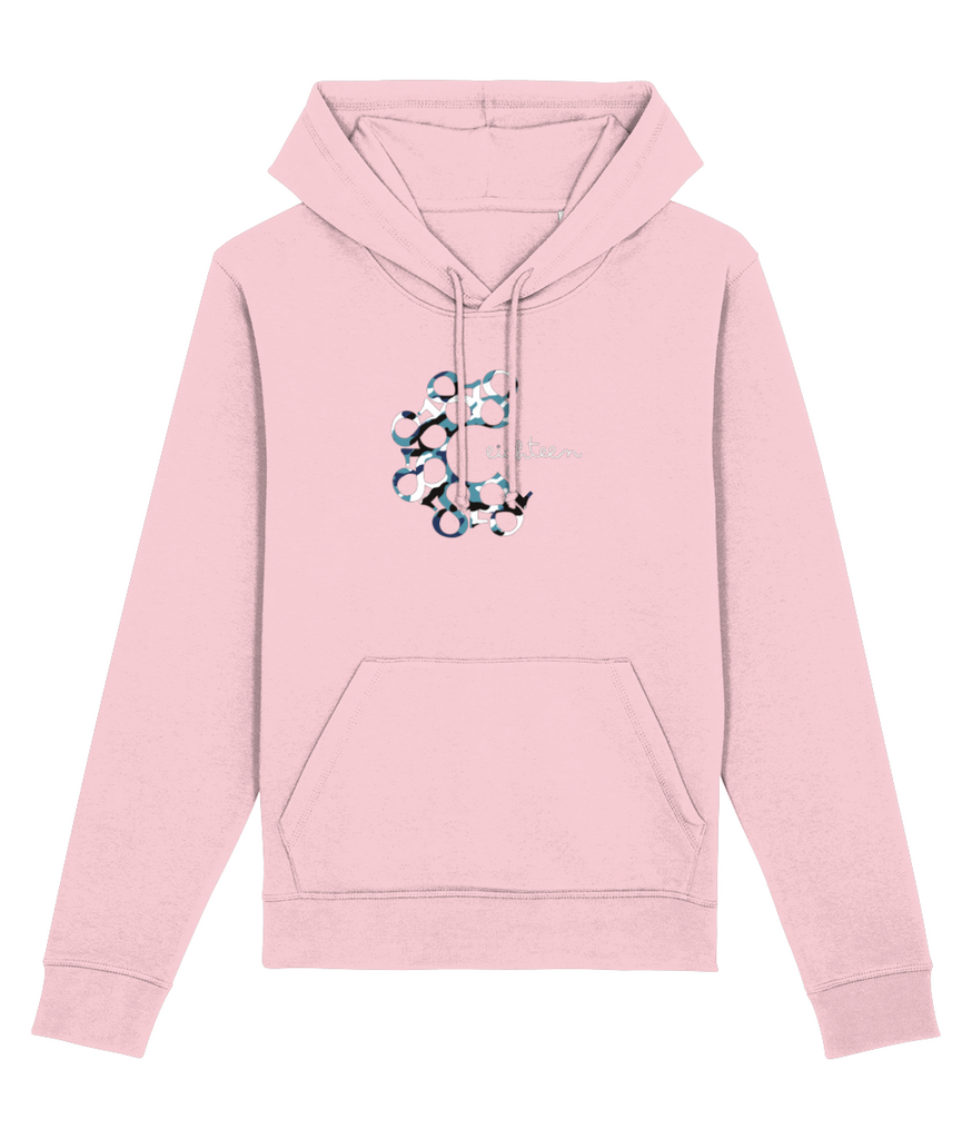 Hoodie met camouflageprint