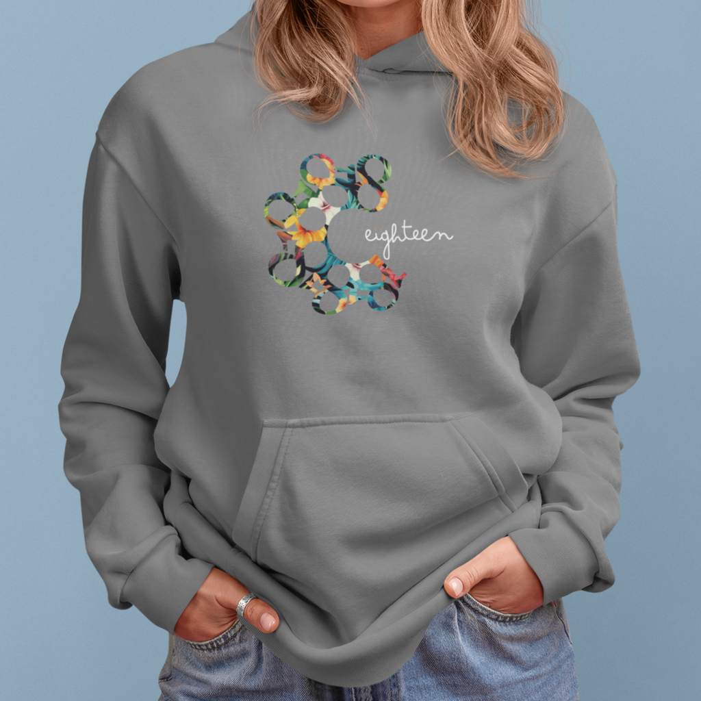 Bloemen hoodie