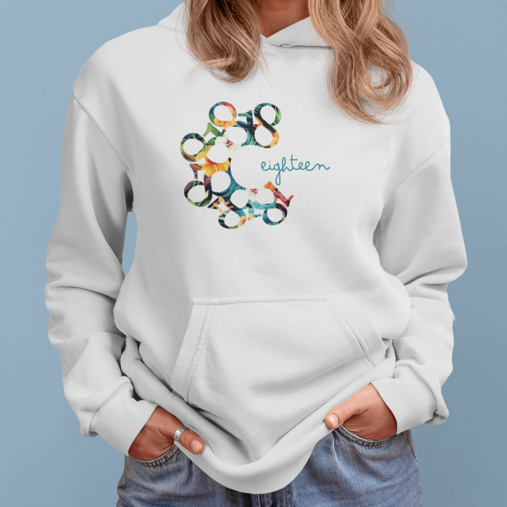 Bloemen Hoodie Pastel