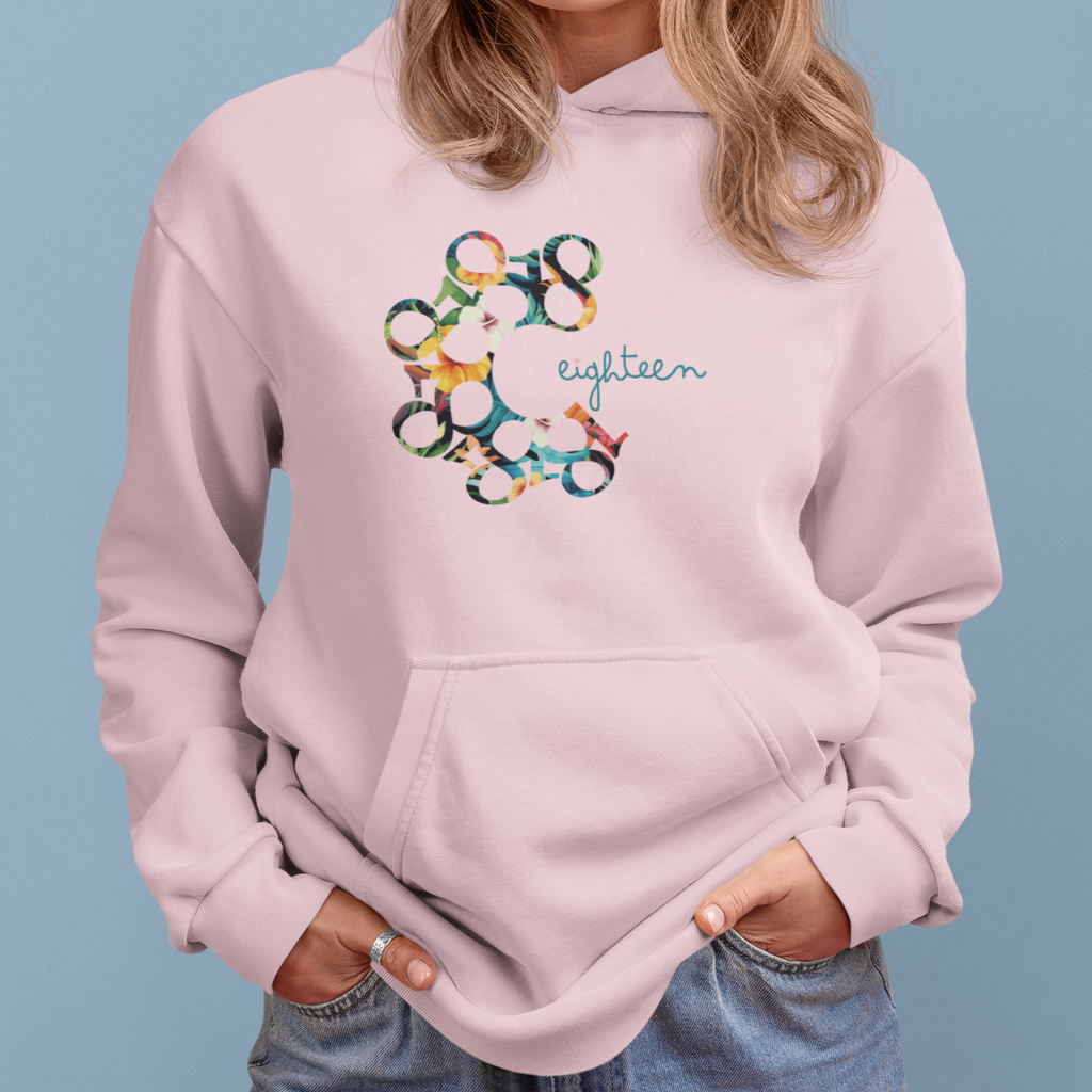 Bloemen Hoodie Pastel