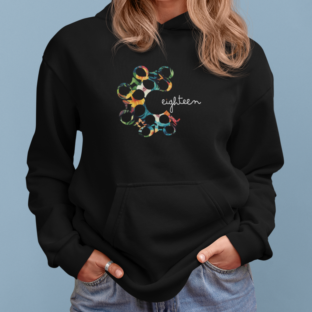 Bloemen hoodie