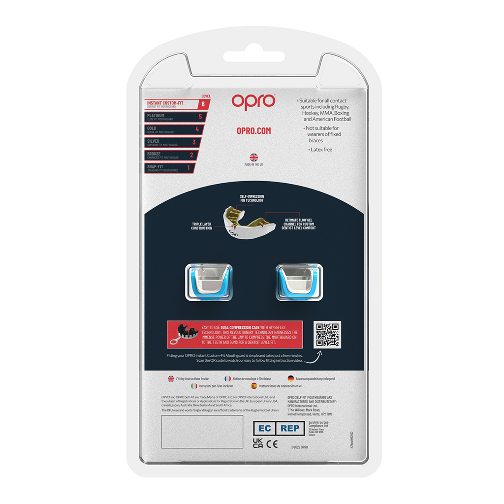 OPRO Instant Self - Fit Adult Mouth Guard