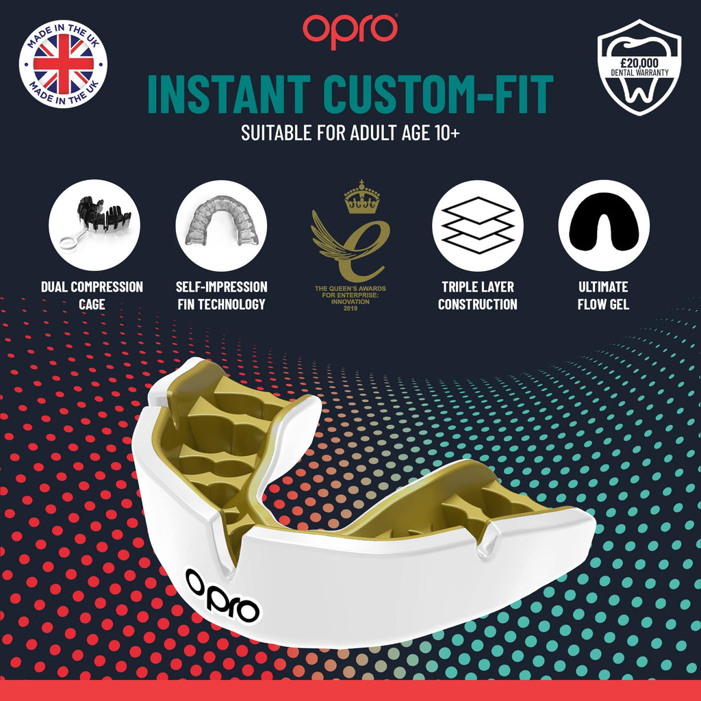 OPRO Instant Self - Fit Adult Mouth Guard