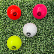 Eighteen branded match quality hockey balls