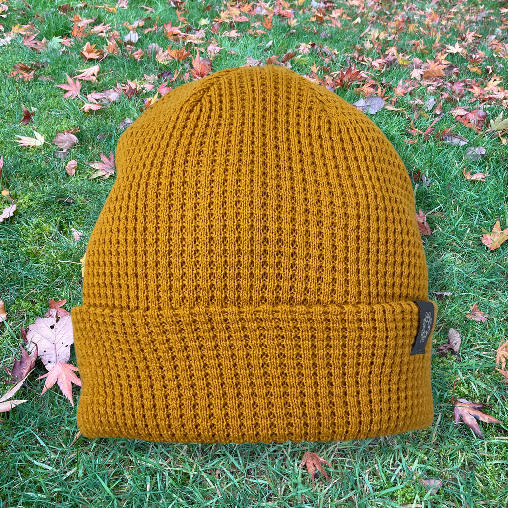 Eighteen 100% Organic Cotton Waffle Beanie