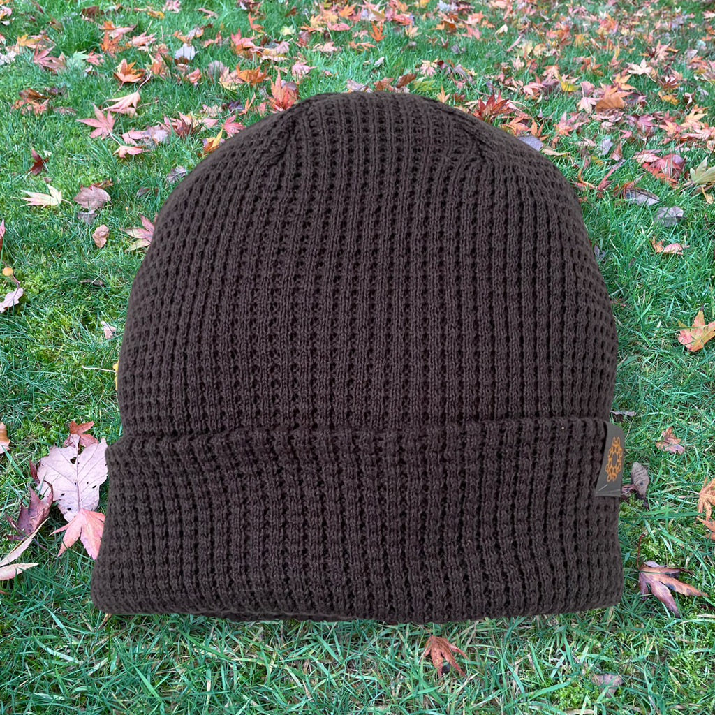 Eighteen 100% Organic Cotton Waffle Beanie